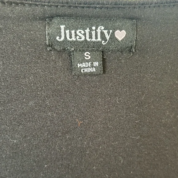 Justify Black Ribbed Maxi Dress - Picture 3 of 6